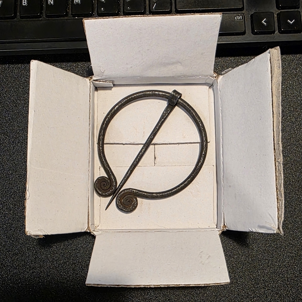 Iron Cloak Pin